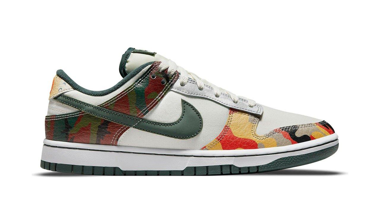 Sneaker Releases Nike Dunk Low SE Camo Men s Kids Shoe Launching 8 11